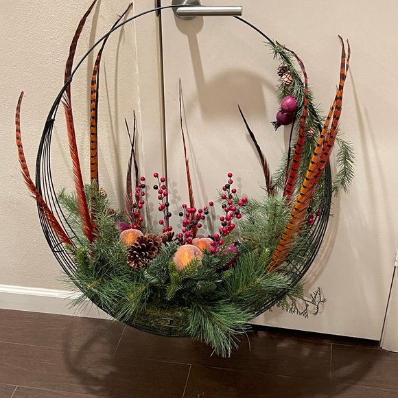 30" Christmas ornament metal backed - Picture 7 of 10